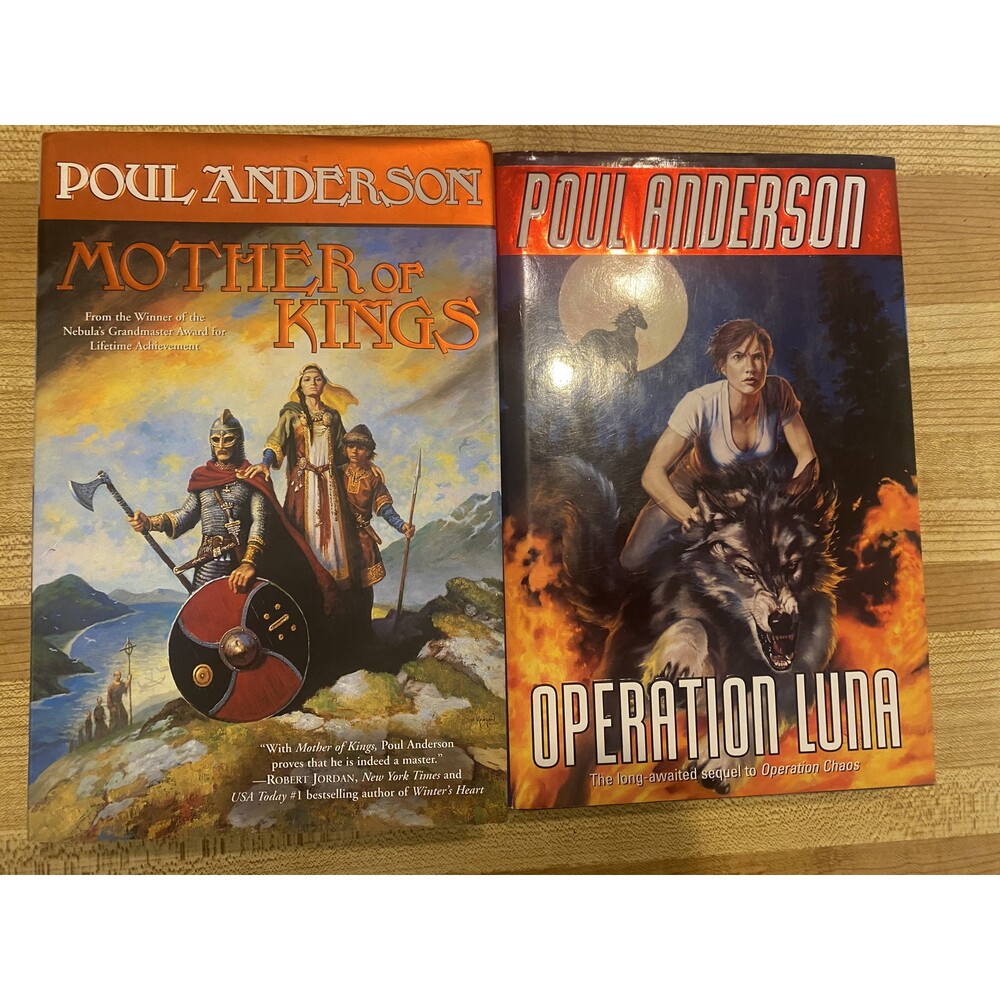 Mother of Kings Operation Luna bundle Poul Anderson Paul  Lot